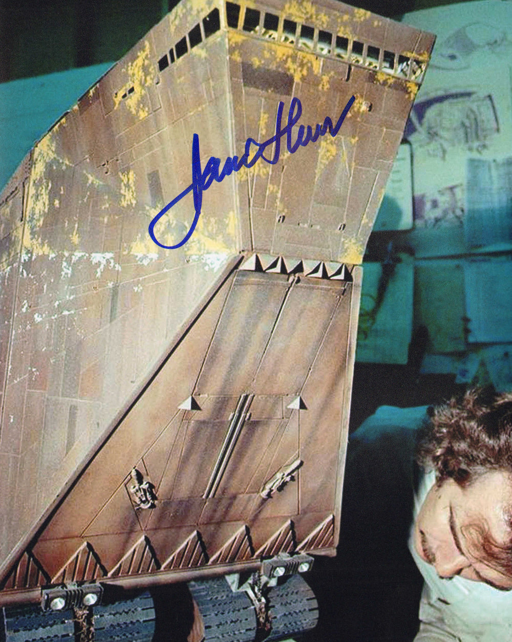 Jamie Shourt Visual Effects Artist Behind the Scenes of Star Wars: A New Hope Signed 8x10 Photo