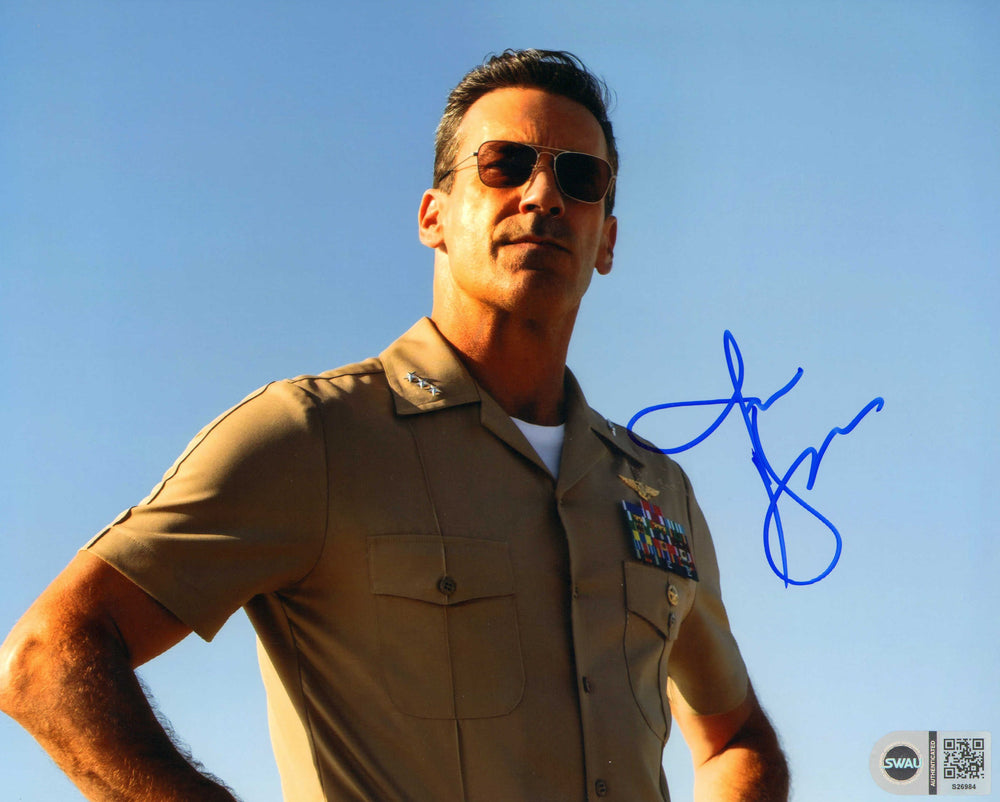 Jon Hamm as Cyclone in Top Gun (SWAU) Signed 8x10 Photo