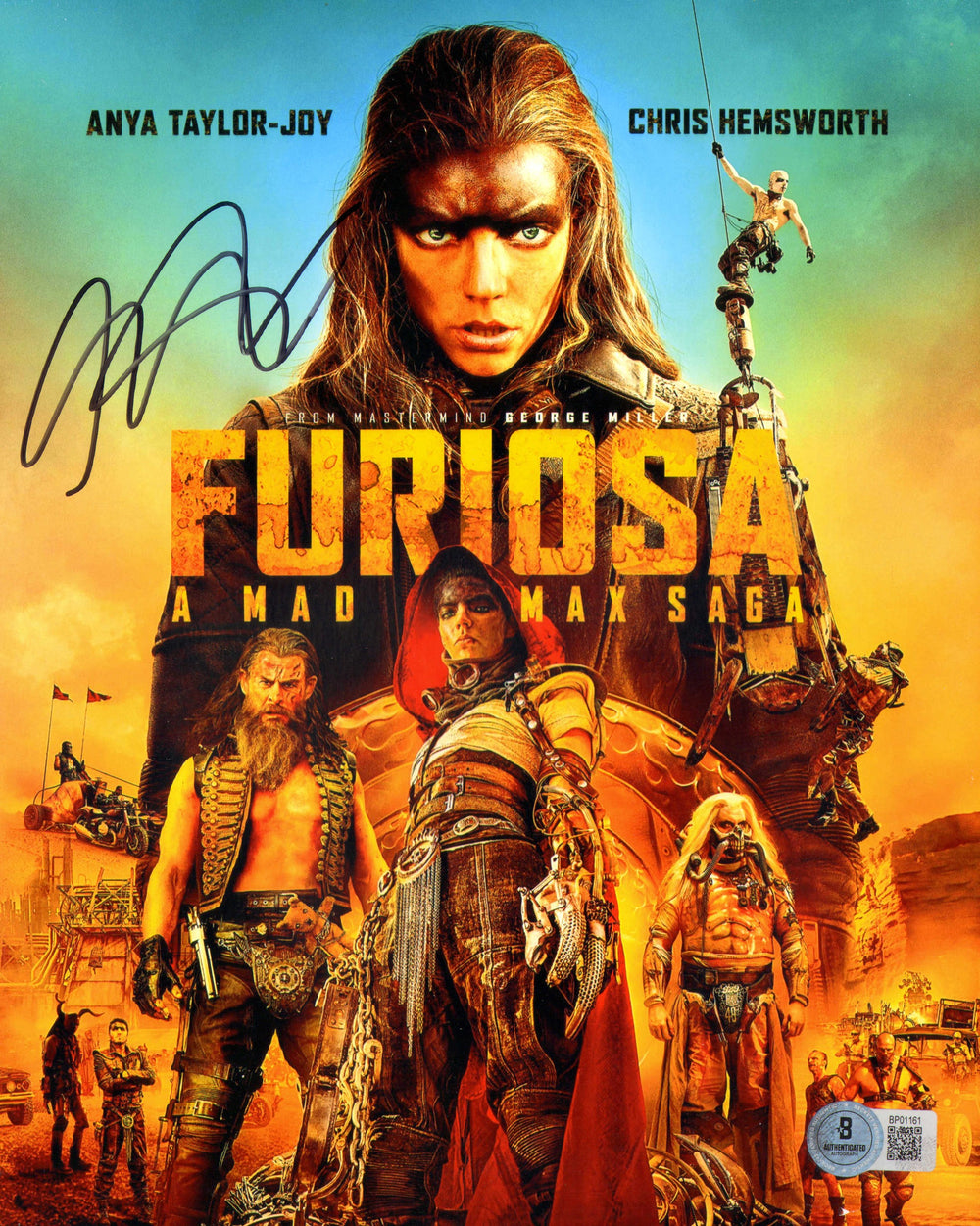 George Miller Director of Furiosa: A Mad Max Saga (Beckett) Signed 8x10 Mini Poster