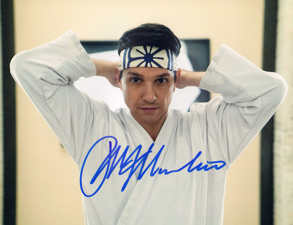 Ralph Macchio as Daniel Larusso in Cobra Kai Signed 11x14 Photo
