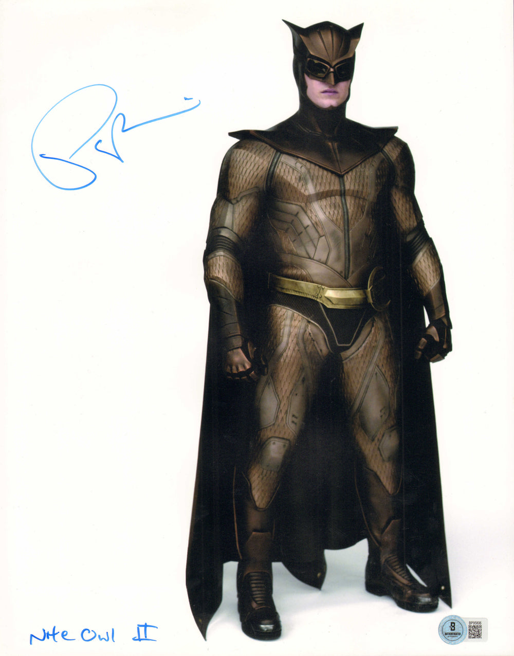 Patrick Wilson as Nite Owl II in Watchmen (Beckett) Signed 11x14 Photo