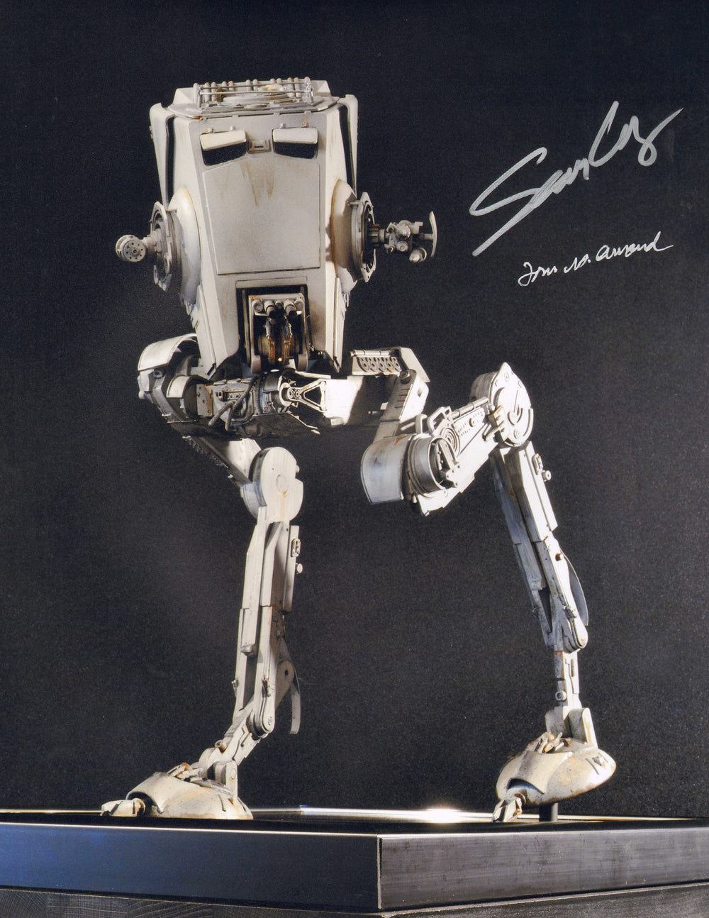 Tom St. Amand Visual & Sean Casey Effects Artists of Star Wars: Return of the Jedi Signed 11x14 Photo