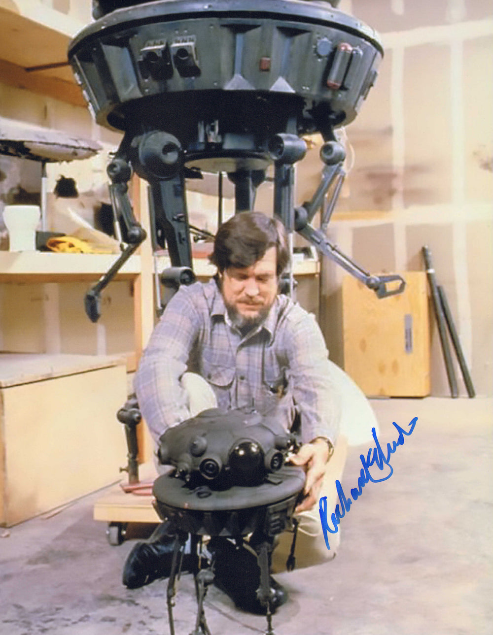 Richard Edlund Behind the Scenes of Star Wars Signed 11x14 Photo