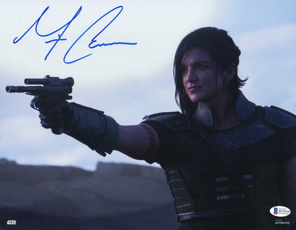 Gina Carano as Cara Dune in Star Wars: The Mandalorian (Beckett) Signed 11x14 Photo