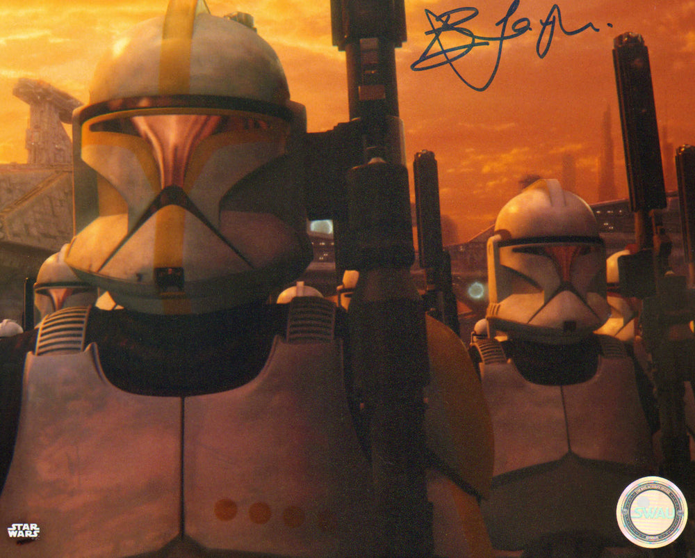Bodie Taylor as The Clones in Star Wars Episode II: Attack of the Clones (SWAU) Signed 8x10 Photo