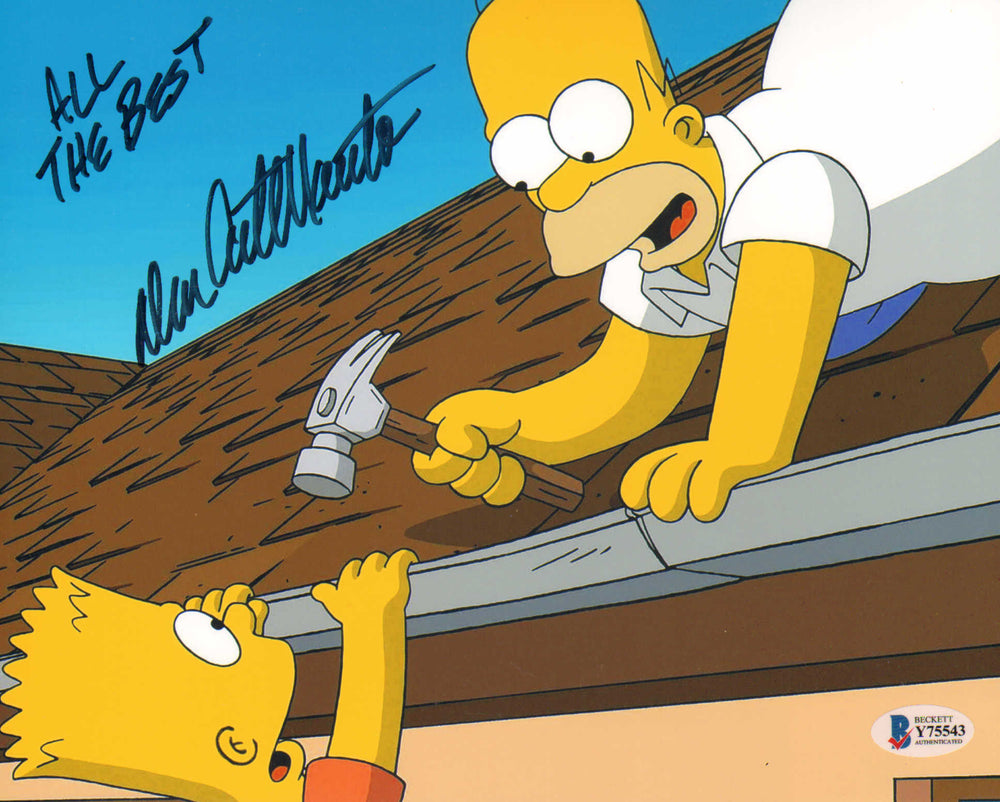 Dan Castellaneta as Homer Simpson in The Simpsons (Beckett) Signed 8x10 Photo