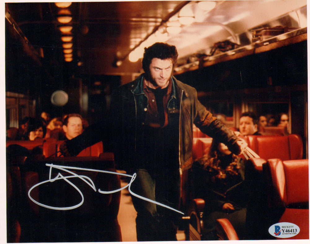 Hugh Jackman as Wolverine in X-Men (Beckett) Signed 8x10 Photo