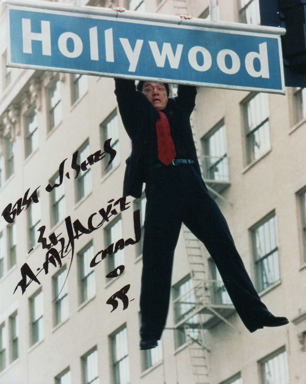 Jackie Chan as Lee in Rush Hour Signed 8x10 Photo