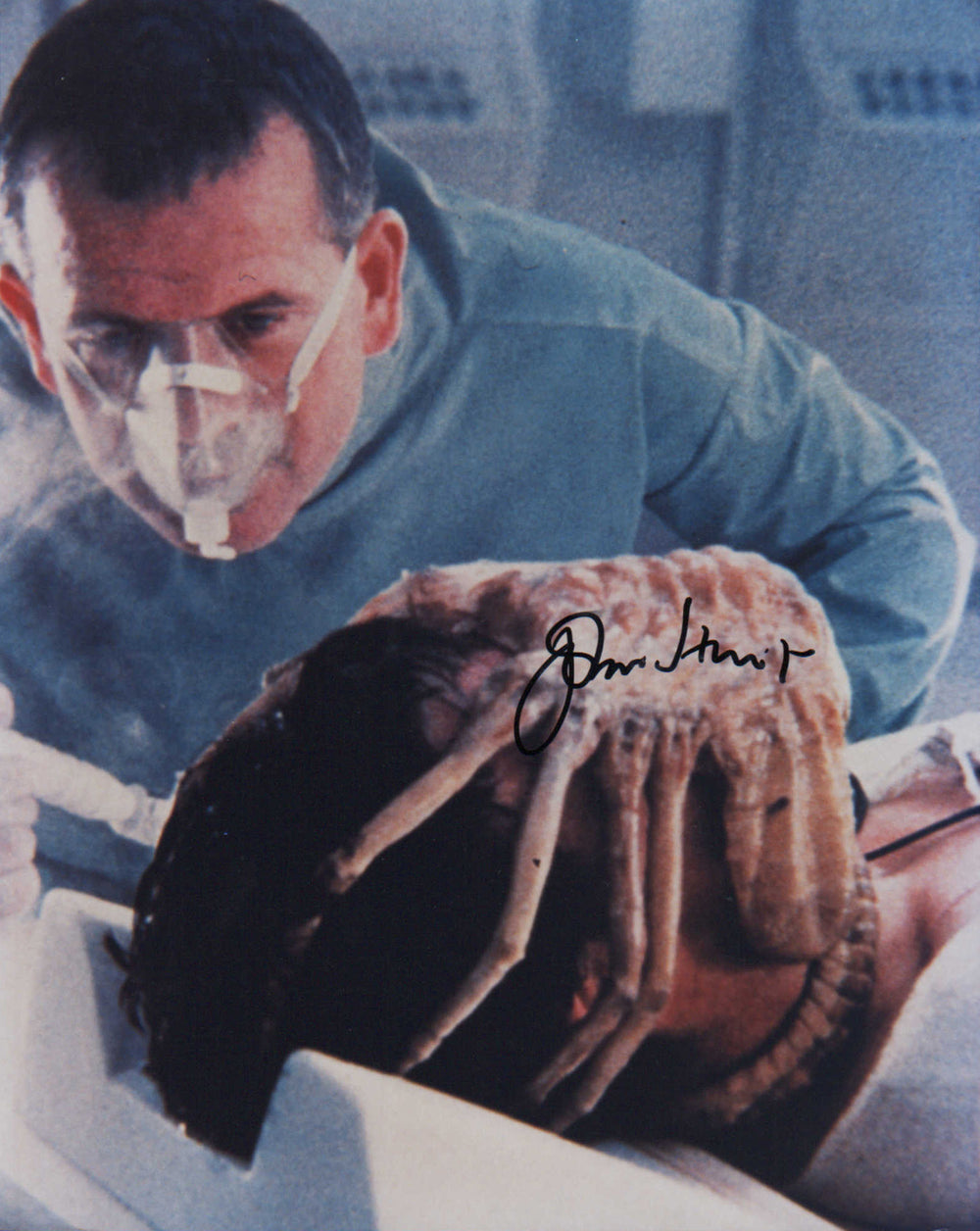 John Hurt as Kane in Alien Signed 8x10 Photo