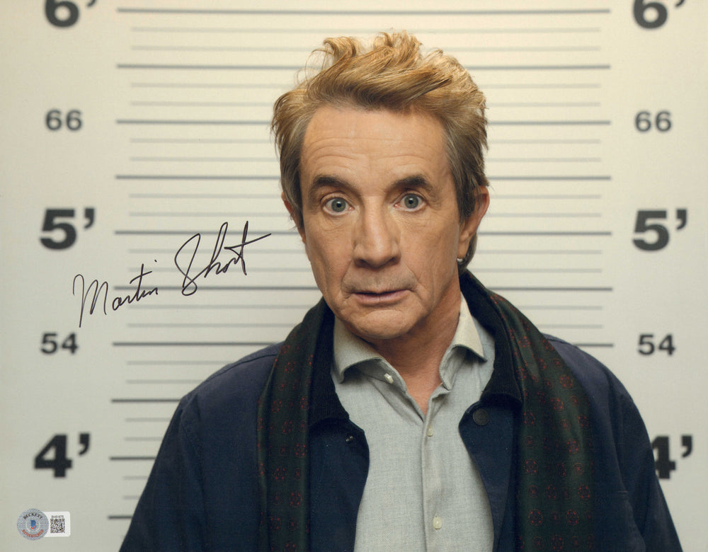 Martin Short as Oliver Putnam in Only Murders in the Building (Beckett) Signed 11x14 Photo