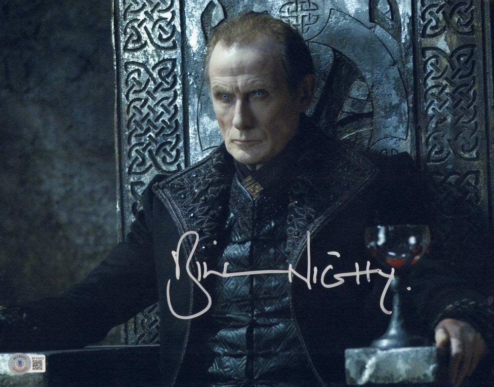 Bill Nighy as Victor in Underworld 3: Rise of the Lycans (Beckett) Signed 11x14 Photo