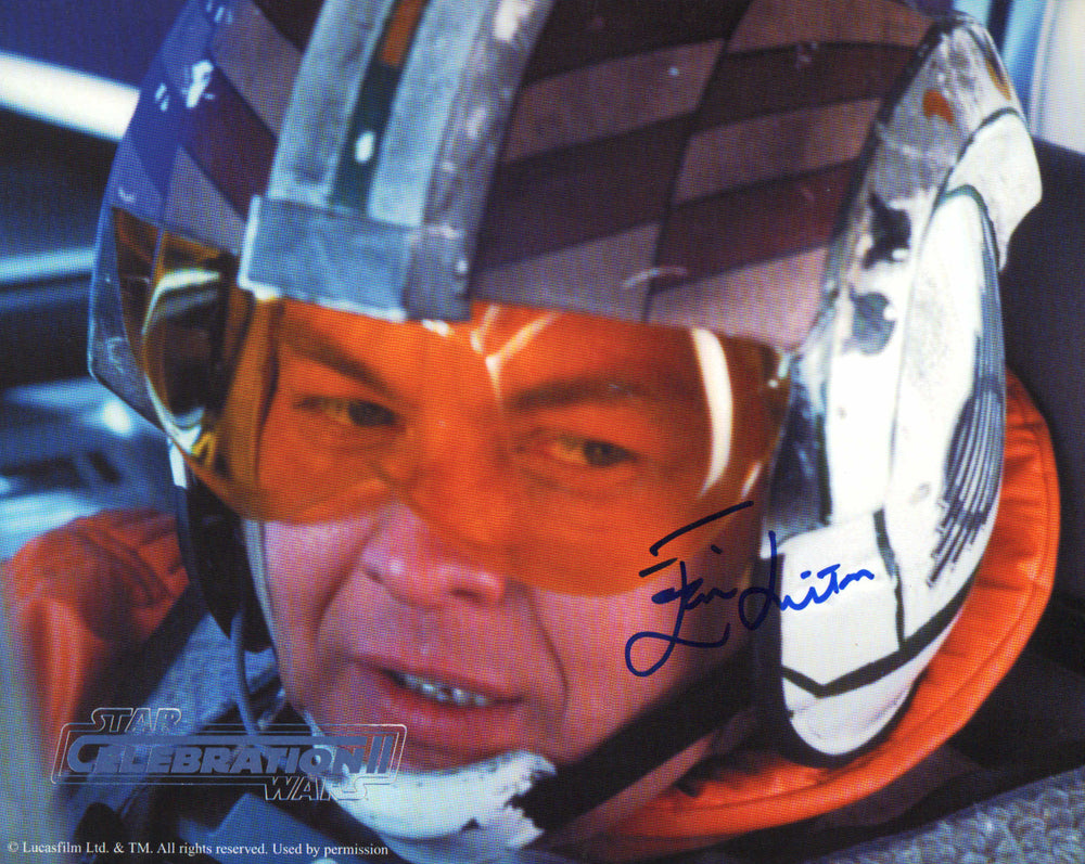 Ian Liston as Wes Janson in Star Wars: The Empire Strikes Back (Official Pix Celebration II) Signed 8x10 Photo