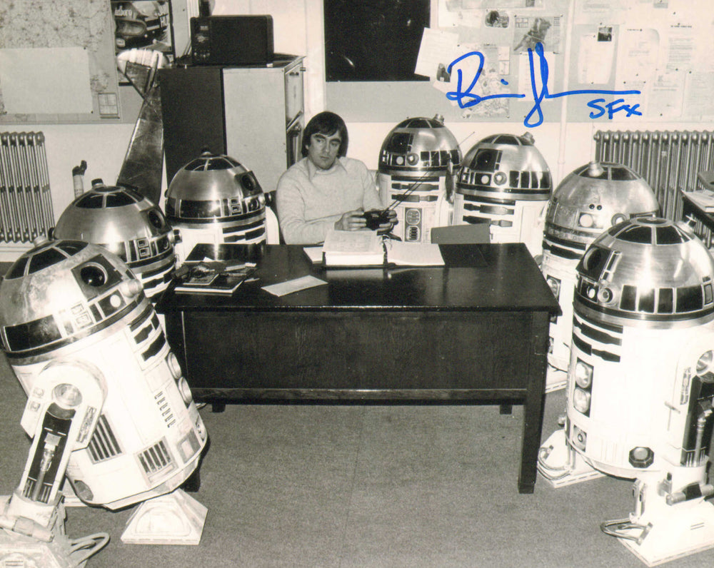 Brian Johnson SFX Artist For Star Wars Signed 8x10 Photo