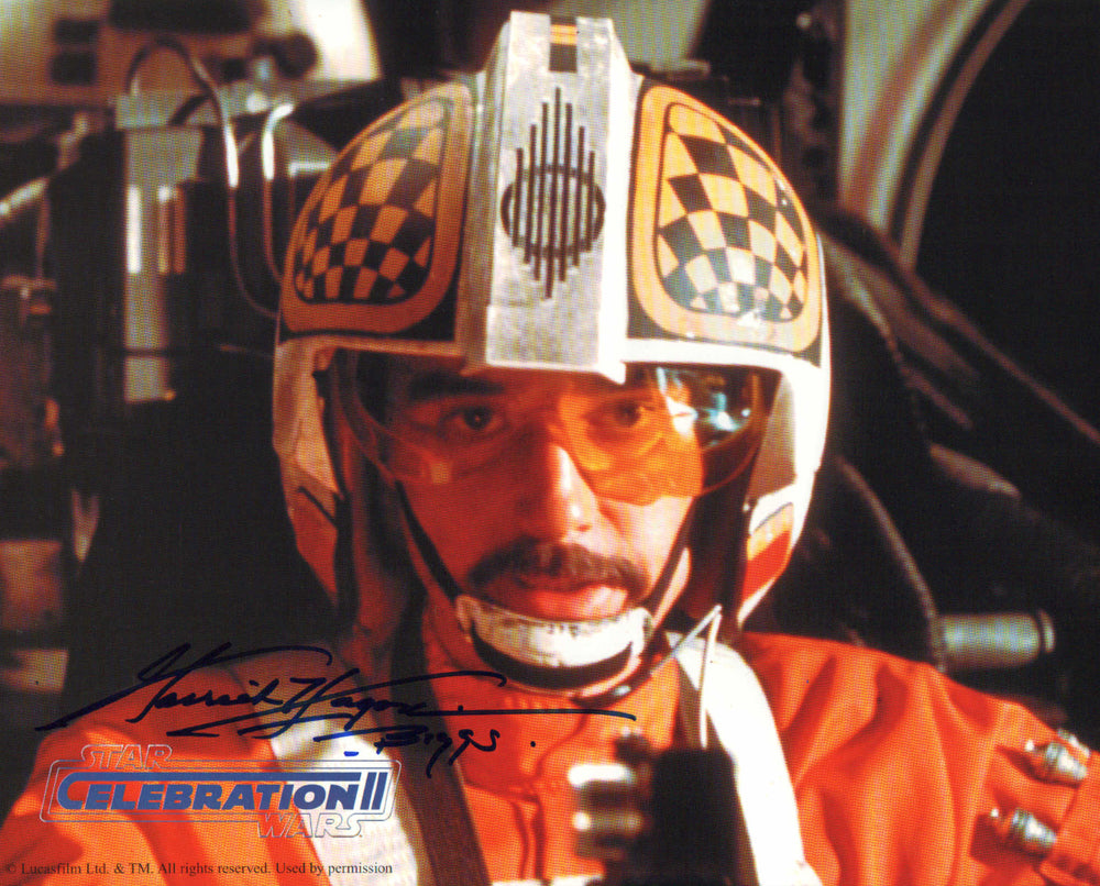 Garrick Hagon as Biggs Darklighter in Star Wars: A New Hope (Official Pix Celebration II) Signed 8x10 Photo