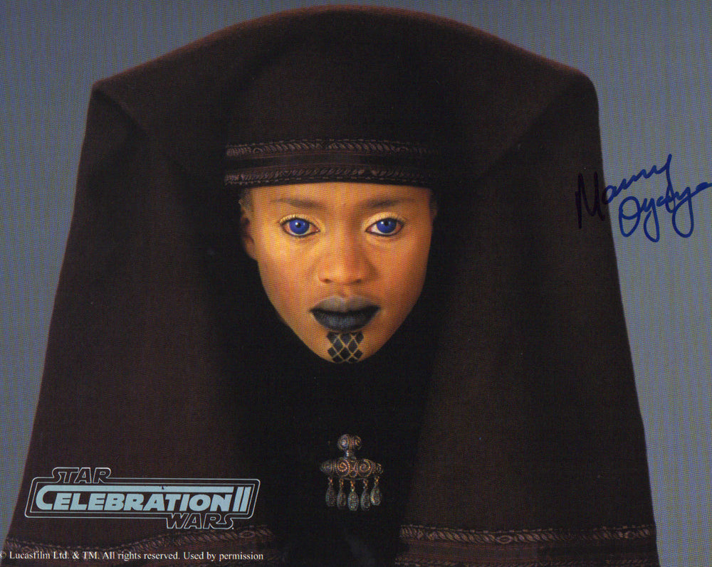 Mary Oyaya as Luminara Unduli in Star Wars Episode II: Attack of the Clones (Official Pix Celebration II) Signed 8x10 Photo