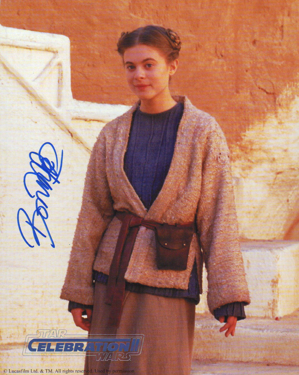 Bonnie Piesse as Beru Lars in Star Wars Episode II: Attack of the Clones (Official Pix Celebration II) Signed 8x10 Photo