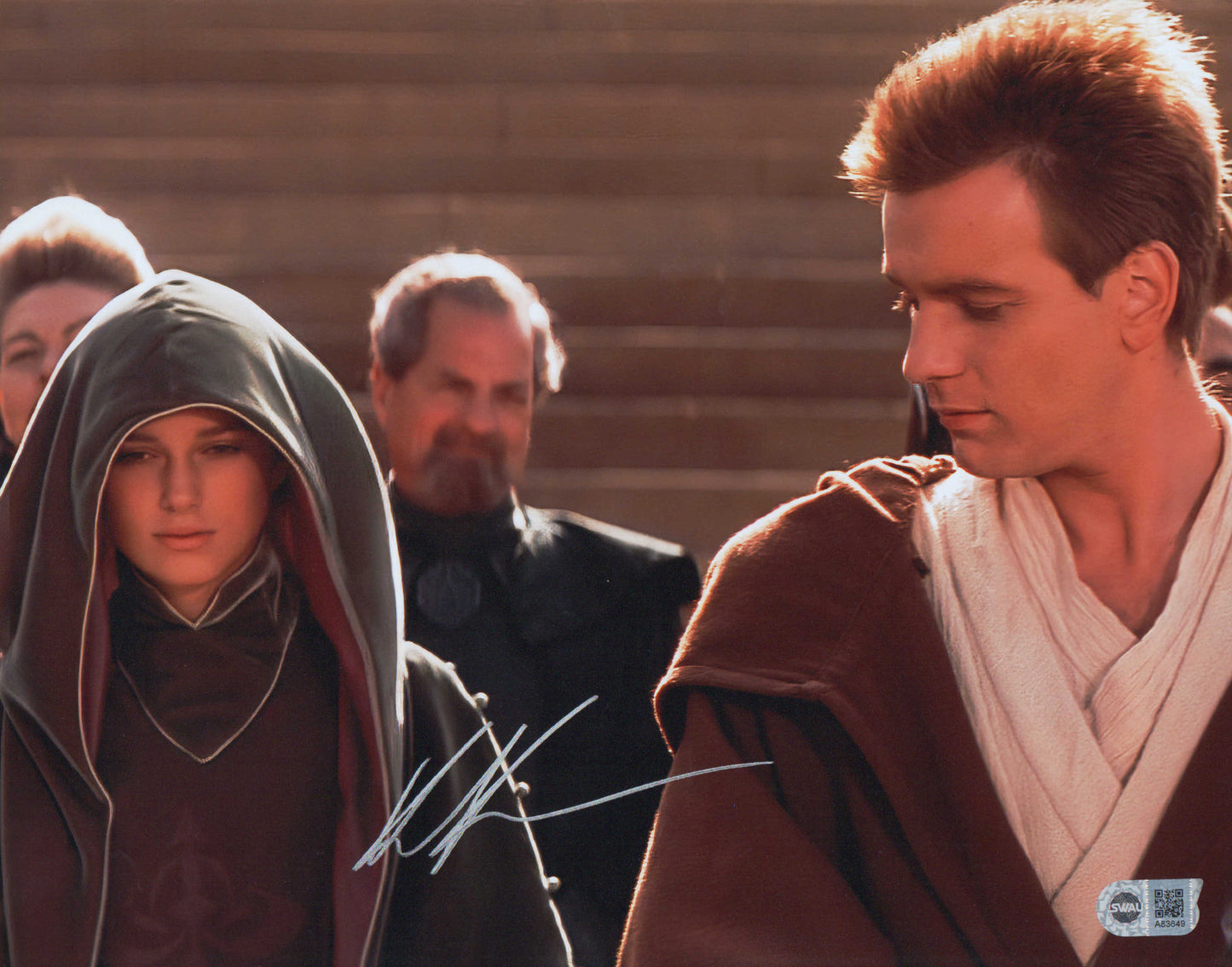 
                  
                    Keira Knightley as Sabe in Star Wars Episode I: The Phantom Menace (SWAU) Signed 11x14 Photo
                  
                
