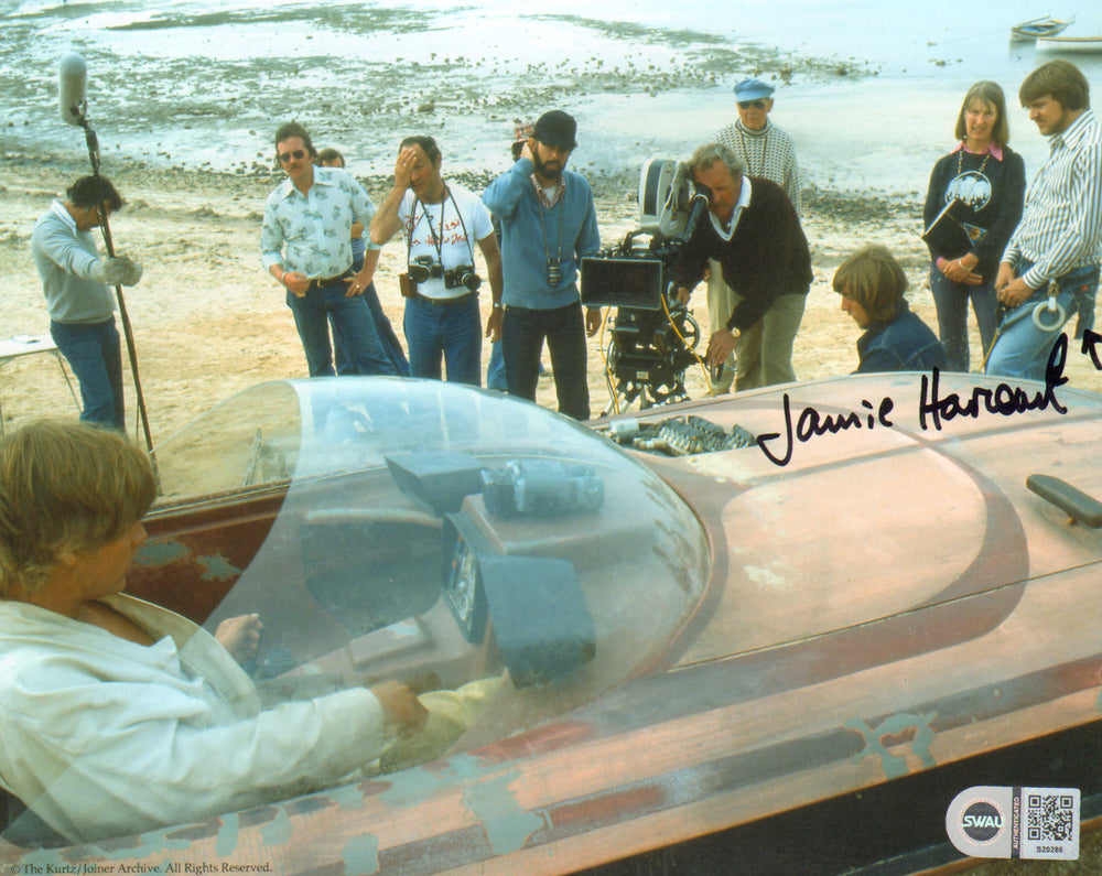 Jamie Harcourt Behind the Scenes of Star Wars: A New Hope (SWAU) Signed 8x10 Photo