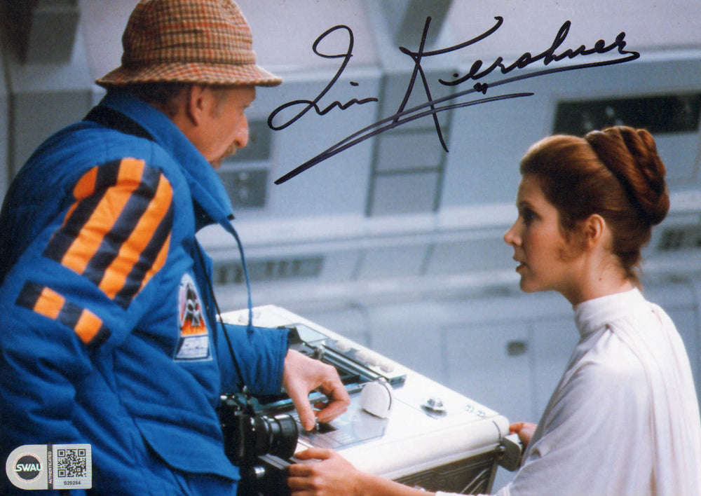 Irvin Kershner Director of Star Wars: The Empire Strikes Back Signed (SWAU) Signed 7x10 Photo
