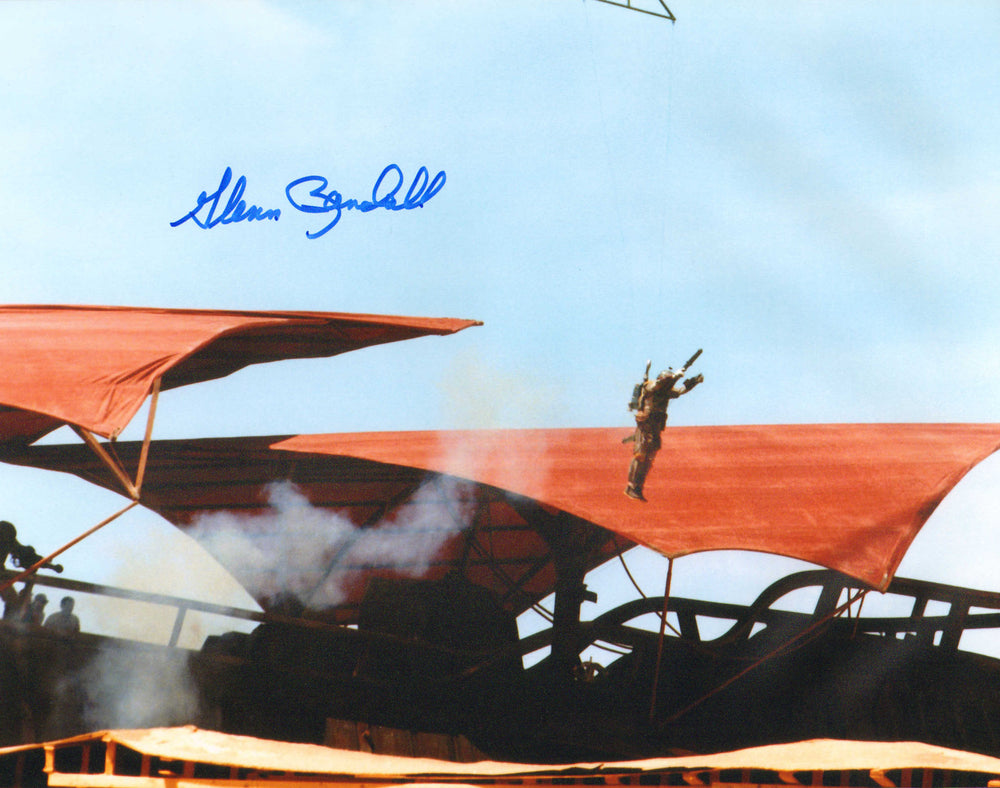 Glenn Randall Jr. Boba Fett Stunt Actor in Star Wars: Return of the Jedi Signed 11x14 Photo