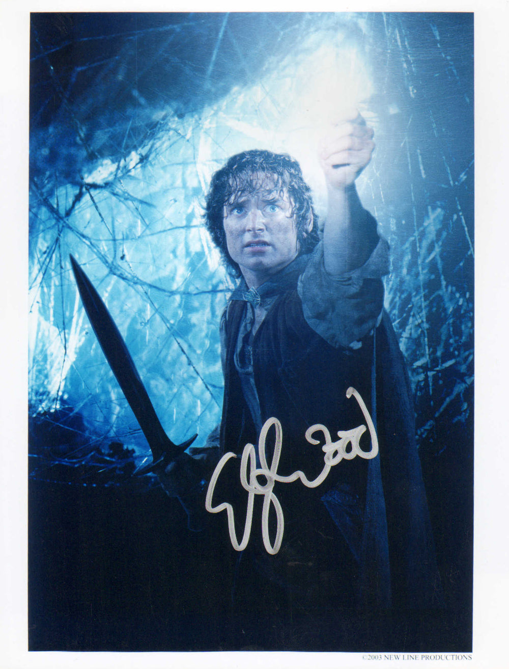 Elijah Wood as Frodo Baggins in The Lord of the Rings: The Return of the King (SWAU) Signed 8x10 Photo