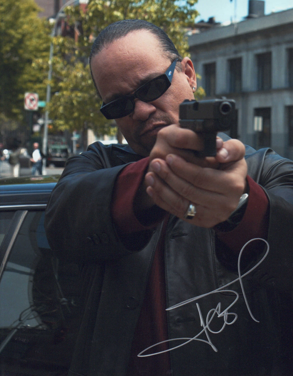 Ice-T as Detective Odafin Tutuola in Law and Order: Special Victims Unit Signed 11x14 Photo
