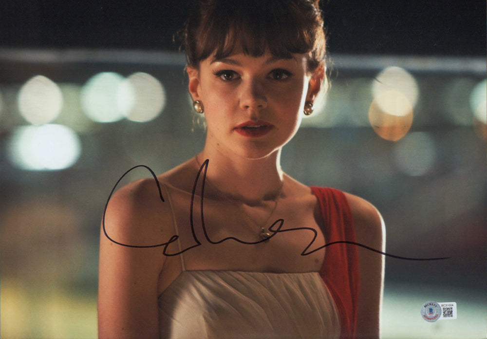 Carey Mulligan as Jenny in An Education (Beckett) Signed 11x14 Photo