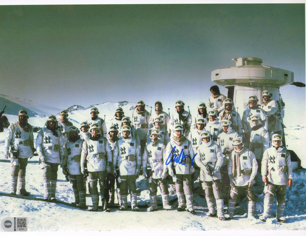 Carl Bang as Hoth Rebel Soldier in Star Wars: The Empire Strikes Back (SWAU) Signed 11x14 Photo