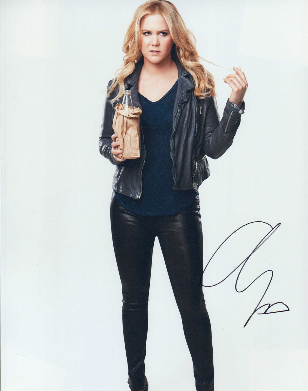 Amy Schumer Stand Up Comedian from Trolls Band Together and If Signed 11x14 Photo