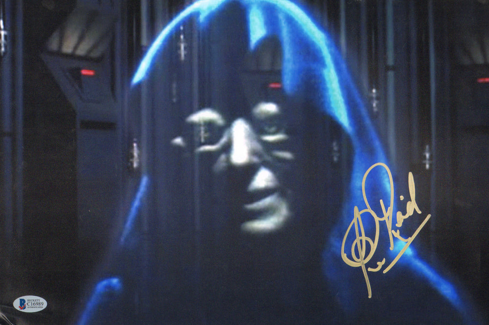 Clive Revill as Emperor Palpatine in Star Wars: The Empire Strikes Back (Beckett) Signed 10x14.75 Photo