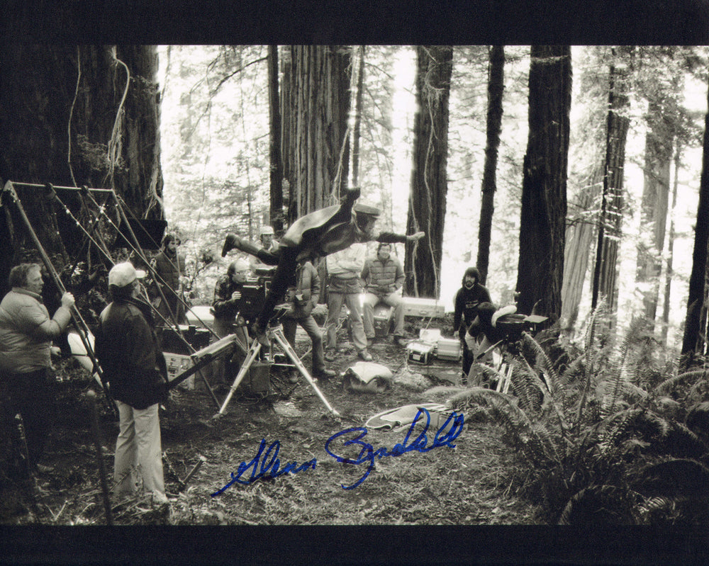 Glenn Randall Jr. Behind The Scenes of Star Wars: Return of the Jedi 8x10 Signed Photo