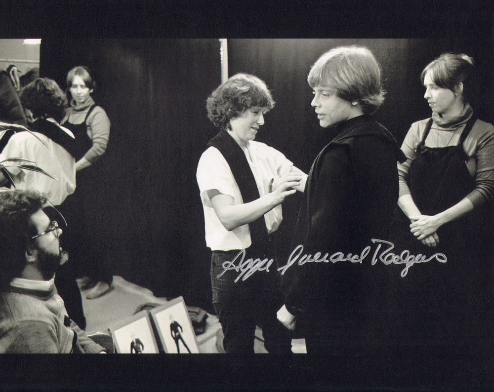 Aggie Guerard Rodgers as Costume Designer of Star Wars: Return of the Jedi Signed 8x10 Photo