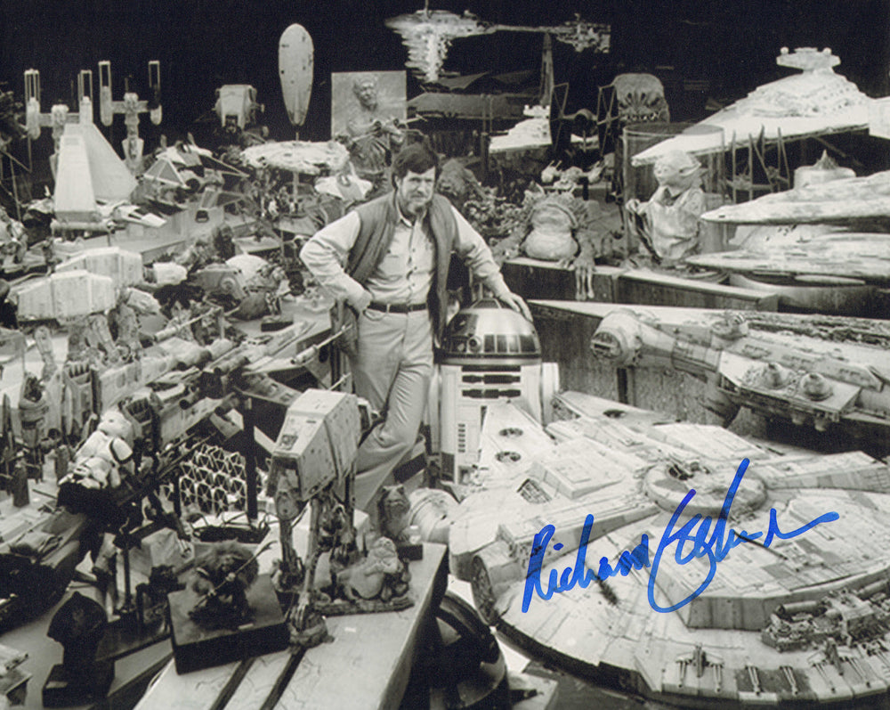 Richard Edlund Behind the Scenes of Star Wars Signed 8x10 Photo