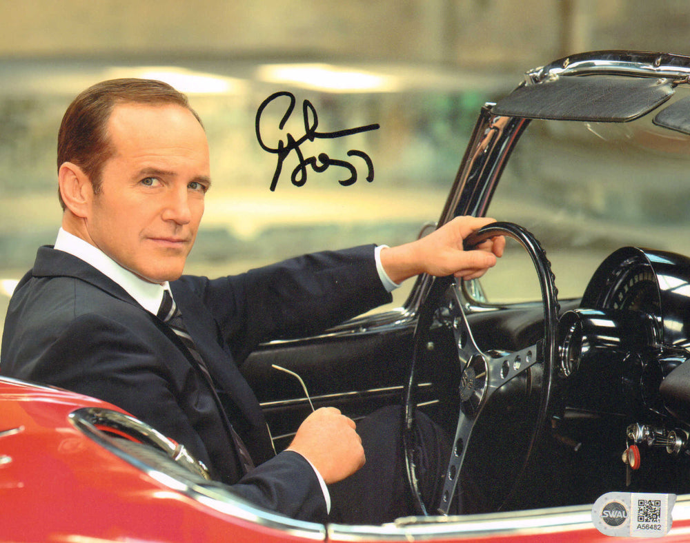 Clark Gregg as Agent Phil Coulson with LOLA in Agents of S.H.I.E.L.D. (SWAU) Signed 8x10 Photo