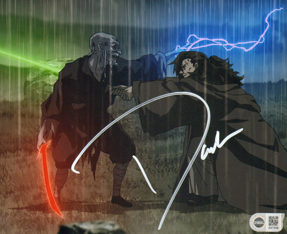 David Harbour as Tajin Crosser In Star Wars: Visions (SWAU) Signed 8x10 Photo