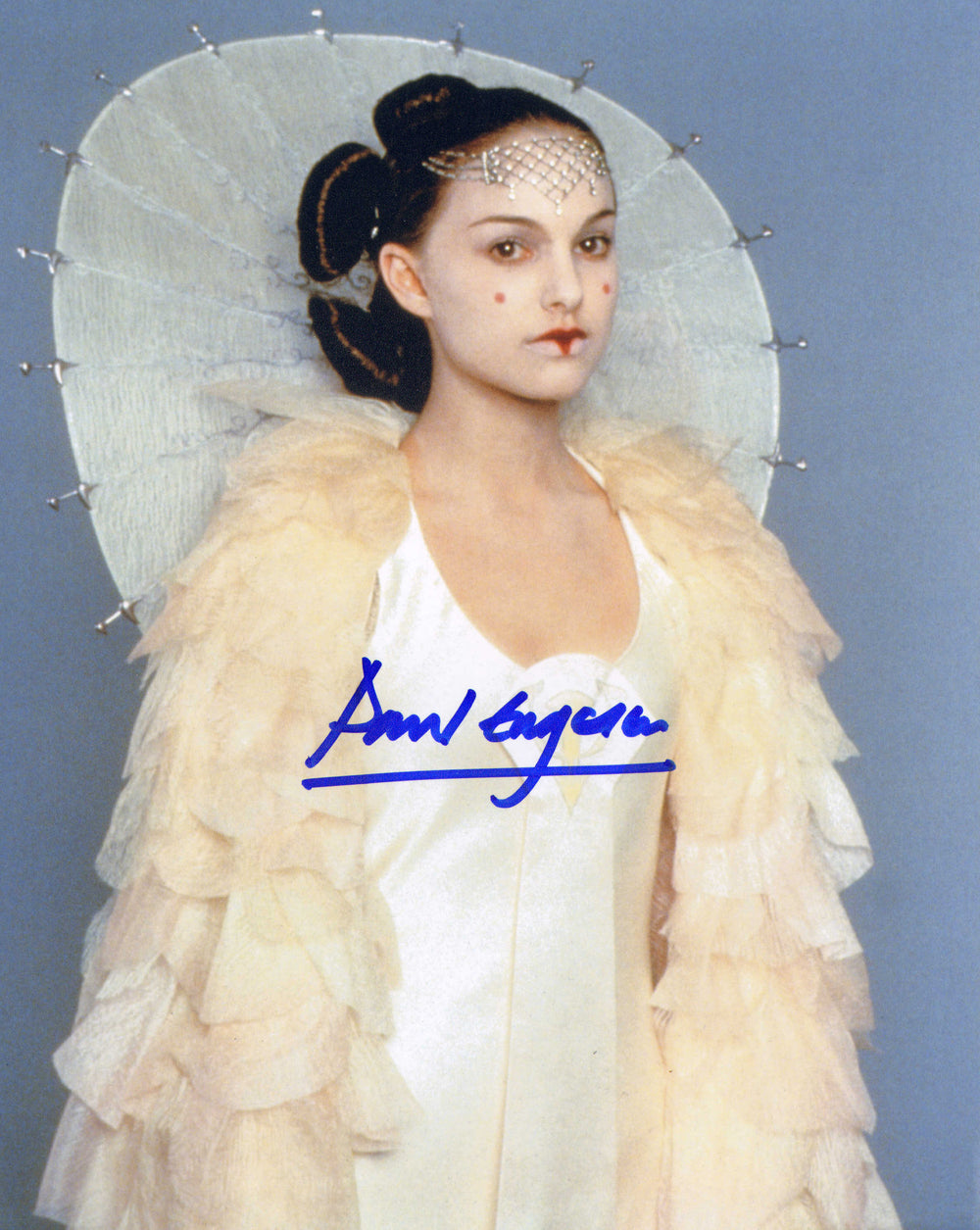 Paul Engelen Chief Make-up Artist for Queen Padme Amidala in Star Wars Episode I: The Phantom Menace Signed 8x10 Photo