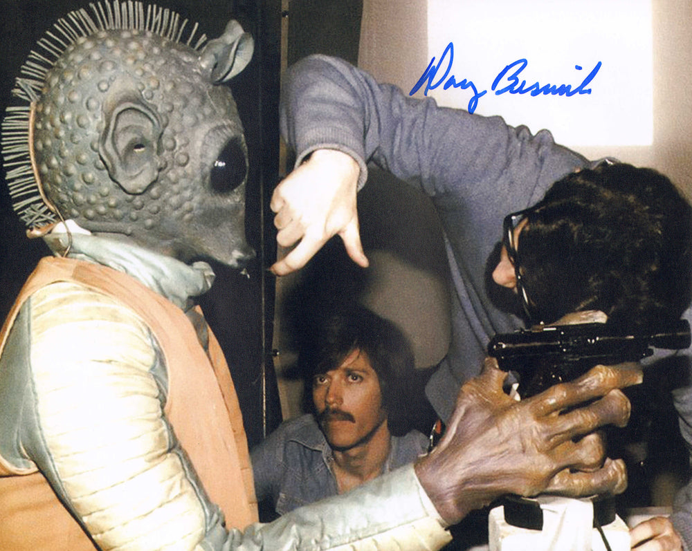 Doug Beswick Cantina Creature Sculptor Behind the Scenes of Star Wars: A New Hope Signed 8x10 Photo