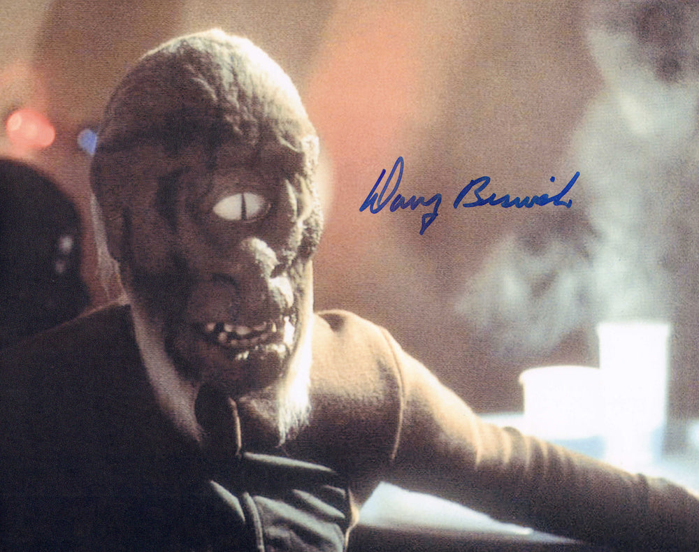 Doug Beswick Cantina Creature Sculptor Behind the Scenes of Star Wars: A New Hope Signed 8x10 Photo