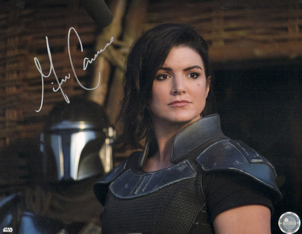 Gina Carano The Mandalorian 8x10 signed photo SWAU 2024 COA