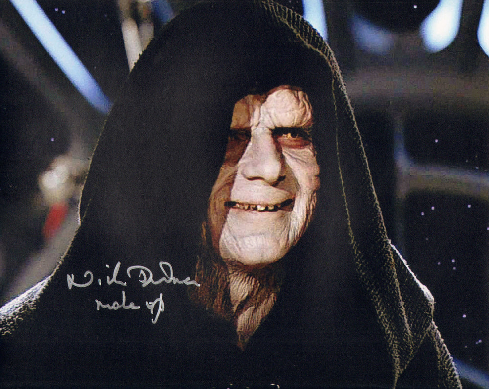 Nick Dudman Make-Up Effects & Creature Designer of Star Wars: Return of the Jedi Signed 8x10 Photo with Credit Name