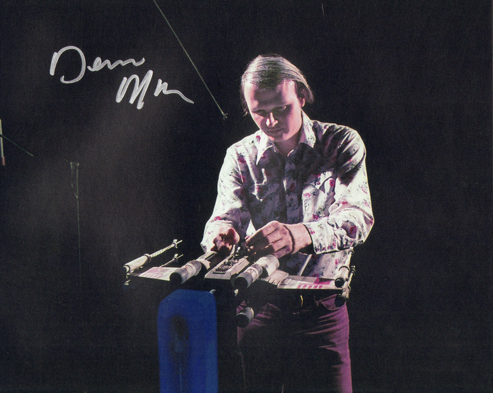 Dennis Muren Special Effects Cameraman of Star Wars: A New Hope with X-Wing Model Signed 8x10 Photo
