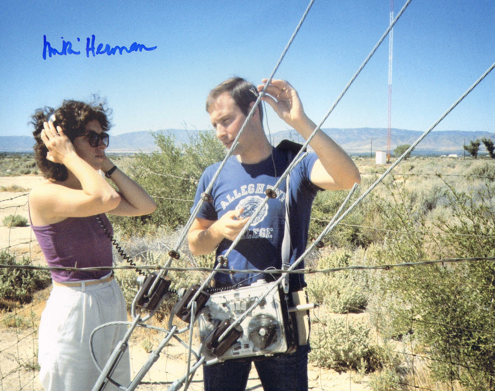 Miki Herman Behind the Scenes of Star Wars Signed 8x10 Photo