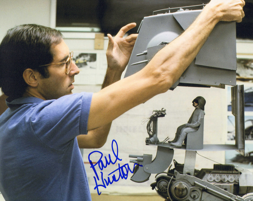 Paul Huston Visual Effects Model Maker of Star Wars: Return of the Jedi Signed 8x10 Photo