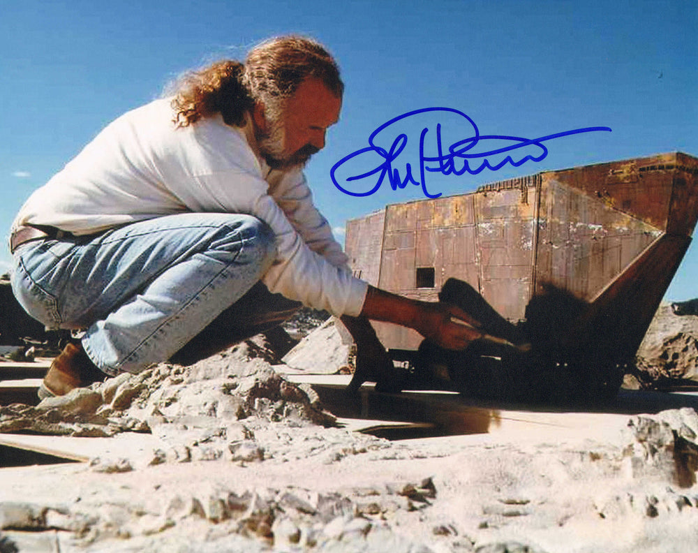 Lorne Peterson ILM Visual Effects Artist Behind the Scenes of Star Wars: A New Hope Signed 8x10 Photo
