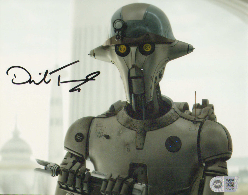 David Tennant as Professor Huyang in Star Wars: Ahsoka (SWAU) Signed 8x10 Photo