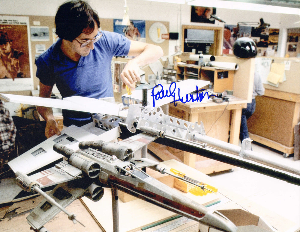 Paul Huston Visual Effects Model Maker of Star Wars: Return of the Jedi Signed 11x14 Photo