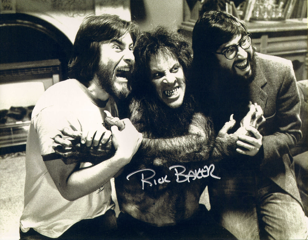 Rick Baker Makeup Artist for An American Werewolf in London Signed 11x14 Photo