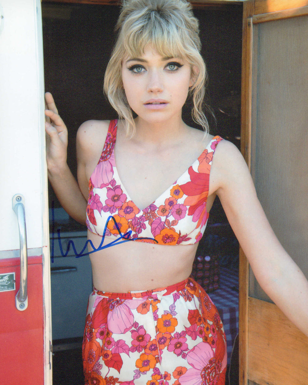 Imogen Poots from Need For Speed Sexy Signed 8x10 Photo