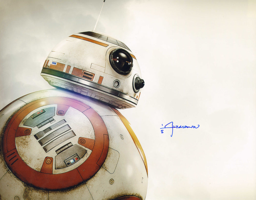 Christian Alzmann BB-8 Concept Artist of Star Wars: The Force Awakens Signed 11x14 Photo
