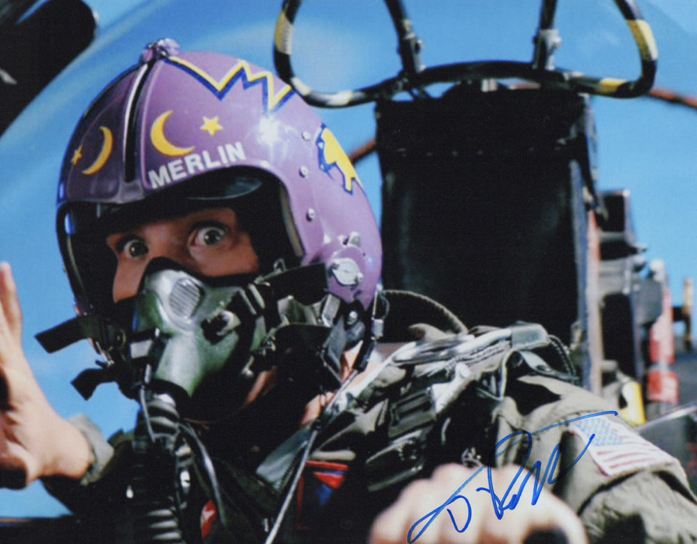 Tim Robbins as Merlin in Top Gun Signed 11x14 Photo